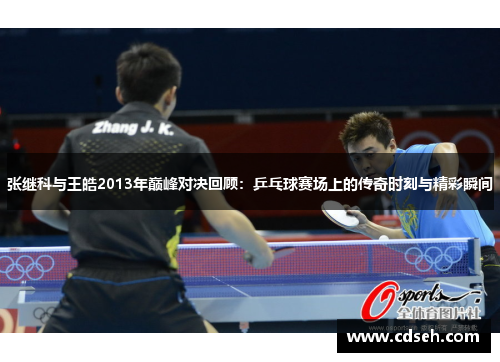 张继科与王皓2013年巅峰对决回顾：乒乓球赛场上的传奇时刻与精彩瞬间
